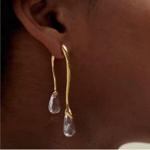 Haute Iconic Gold Teardrop Earrings
